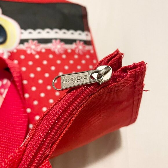 Disney Minnie Mouse Canvas Tote Bag 14.5 x 12 Inch Size - Picture 9 of 16